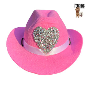 B-Doll Western Heart Hat
