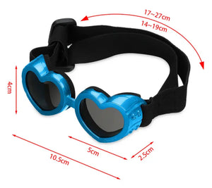 Pink Heart Goggles