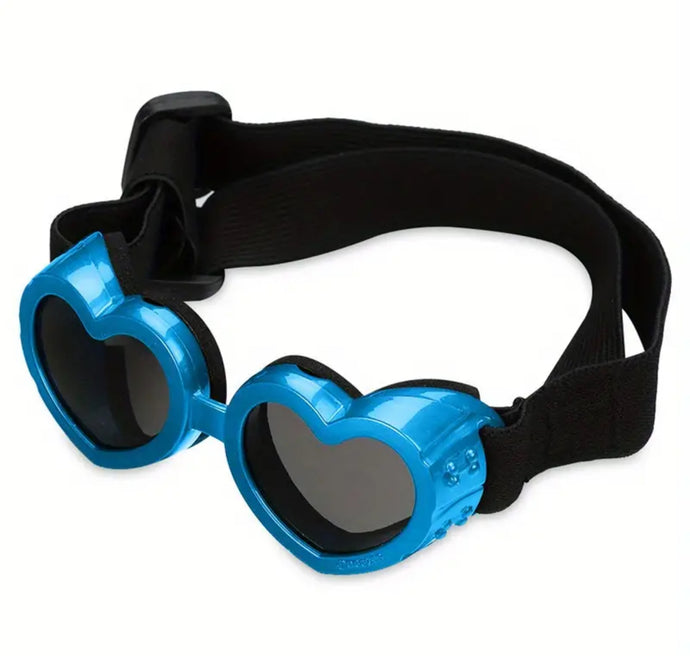 Blue Heart Doggles