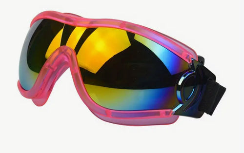 Doggles: Pink with Rainbow Lens