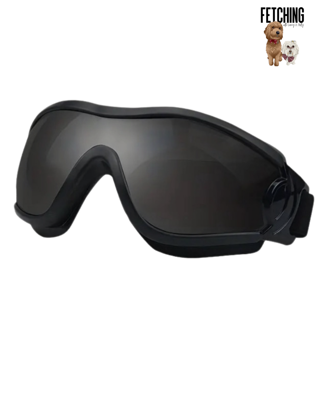 Doggles: Black with Black Lens