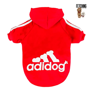 Red Adidog Hoodie