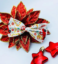 Load image into Gallery viewer, Christmas Cookies Hair Bow