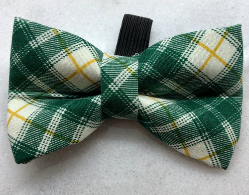 Green and Gold Plaid