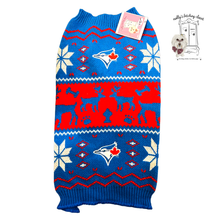 Load image into Gallery viewer, Blue Birds Holiday Sweater