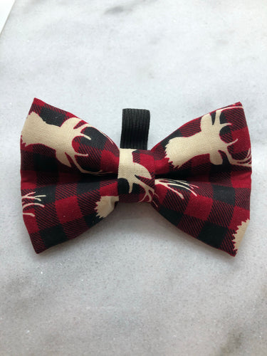 Bucks on Buffalo Plaid