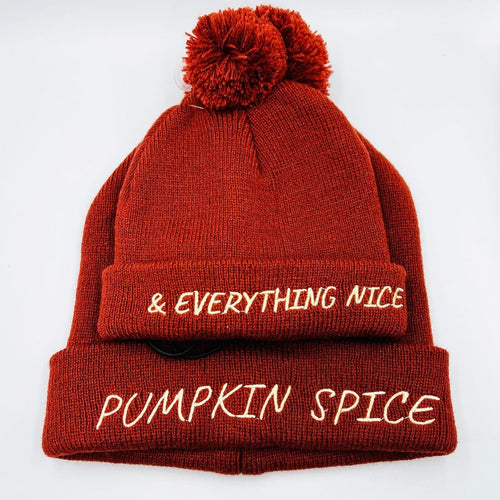 Pumpkin Spice Matching Hats
