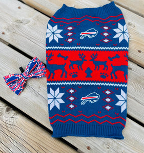 B-LO Football Holiday Sweater