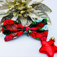 Load image into Gallery viewer, Christmas Ornaments Hair Bow