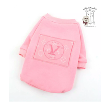 Load image into Gallery viewer, Pink Louis Pup Sweater