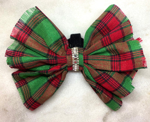 Christmas Delivery Collar Bow