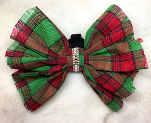 Christmas Delivery Collar Bow
