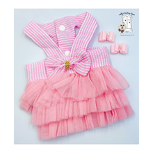 Load image into Gallery viewer, Candy Stripes Ruffled Dress